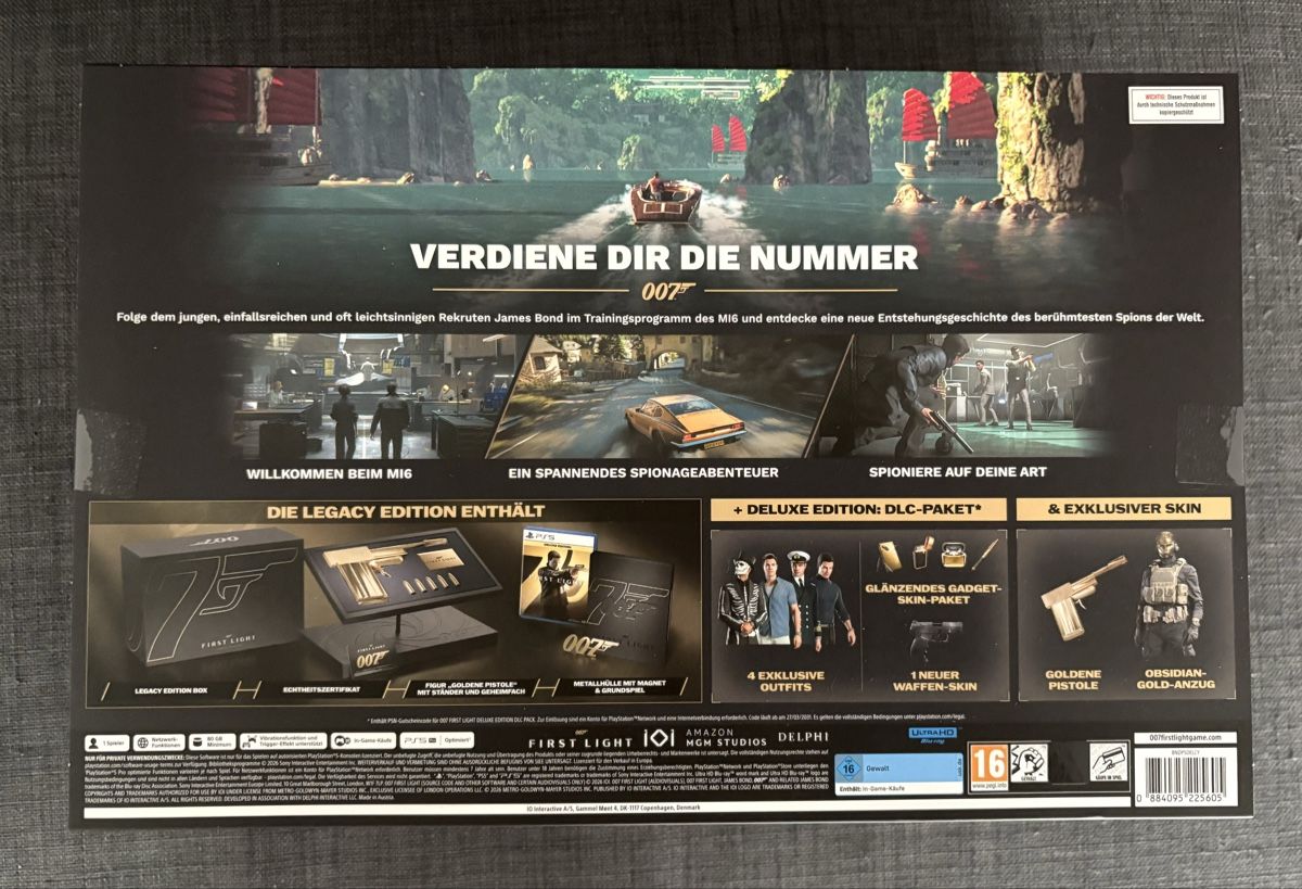 Sony Giochi: PS5 James Bond 007 First Light Legacy Edition – Nuovo e nell'imballaggio originale da Dietikon venduto da Momounnie 1