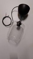 Lampe suspension en verre ikea