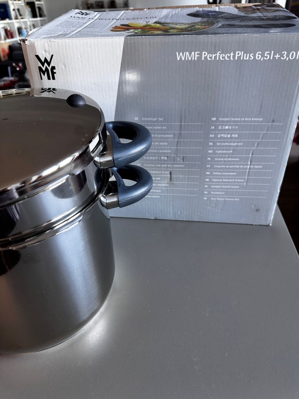 WMF Pentole: WMF Perfect Plus 6,5l + 3,0l – Usato da Genève venduto da tar_n9db 9