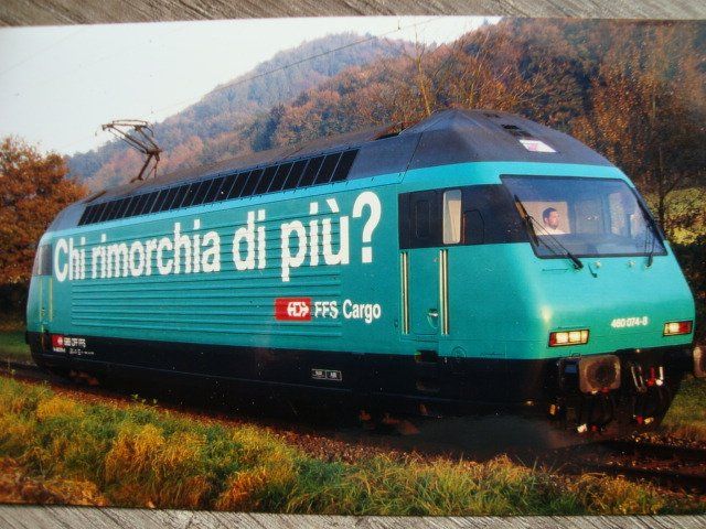 Cartoline postali: SBB 460 074-8 FFS Cargo 1 – Nuovo (secondo la descrizione) da Thun venduto da Abigboss