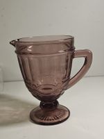 Wasserkrug aus Glas, lila - Vontage. (nov640)