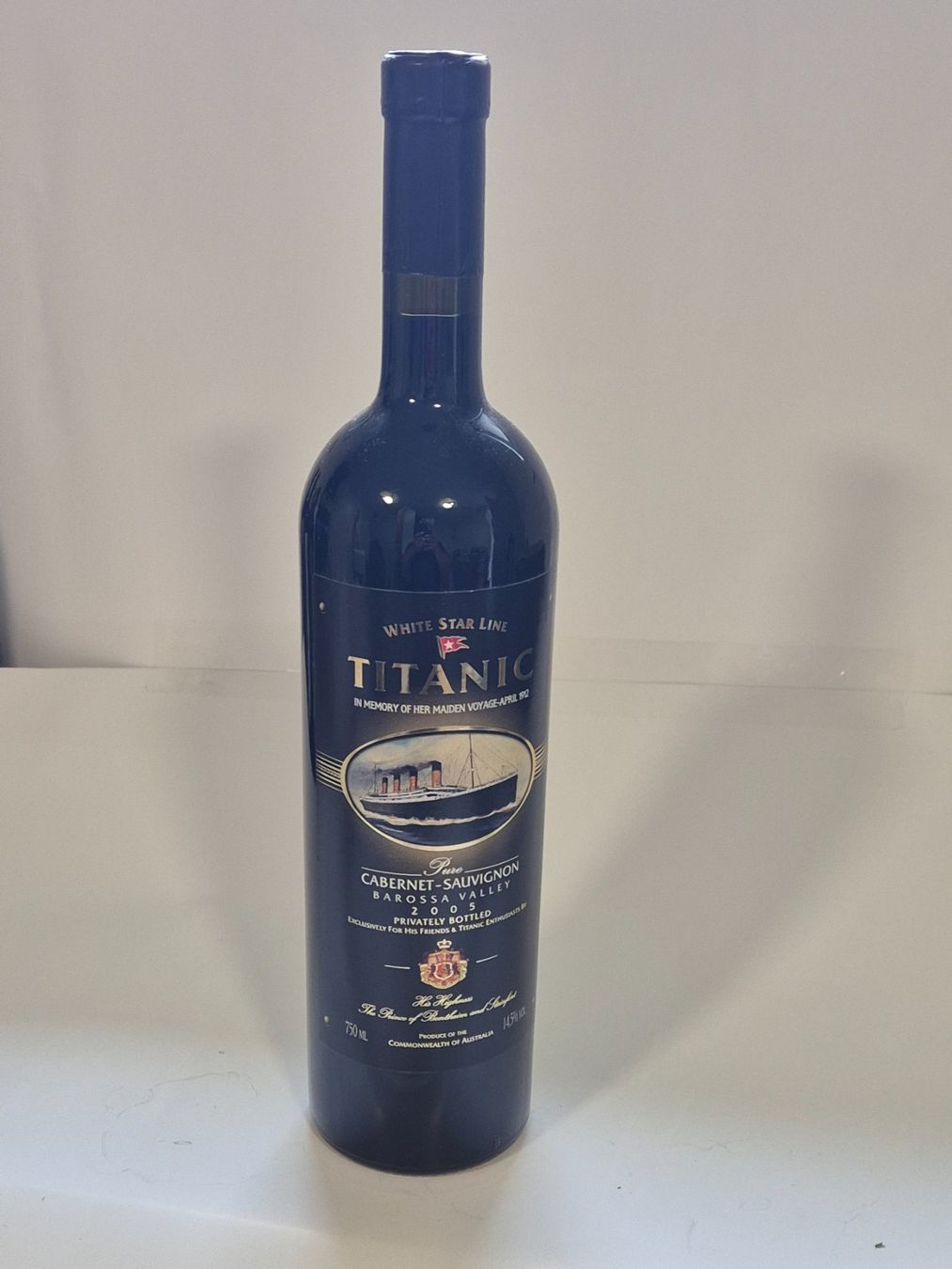 Vino: Titanic white star line Wein 2005 1x 750ml Privately Bottled – Nuovo (secondo la descrizione) da morgarten venduto da Nanusex 2