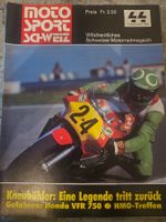 Moto Sport Schweiz 44/89 Honda VFR 750 Kneubühler xa