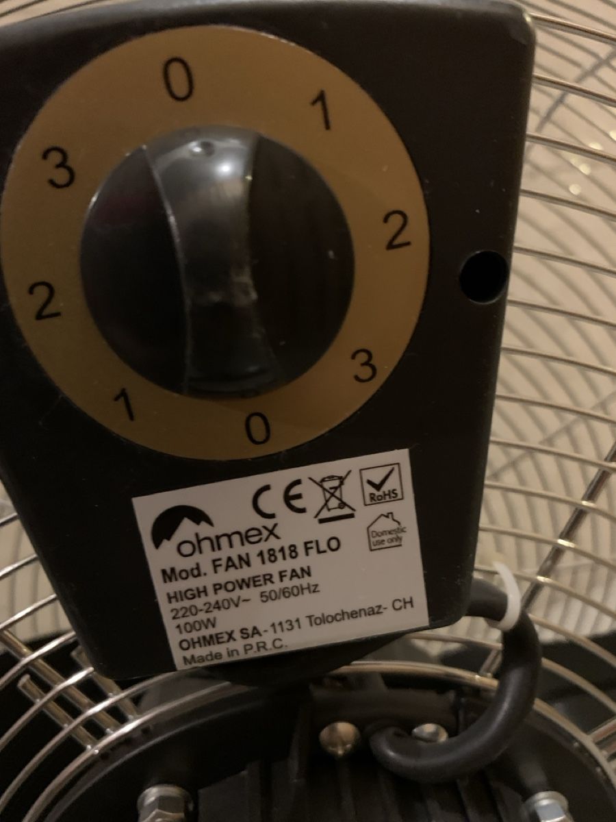 Ventilatoren: Grosser Ventilator, 100 W , Ø :50 cm – Gebraucht aus Romanshorn von Lilien03 1