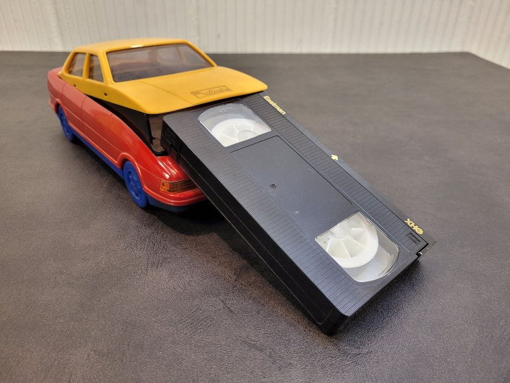 VHS Cassette Rückspuler Video Tape Rewinder Car, mit Licht Acheter