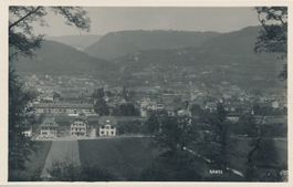 Biel BE Mett Ortsansicht , ca.1950