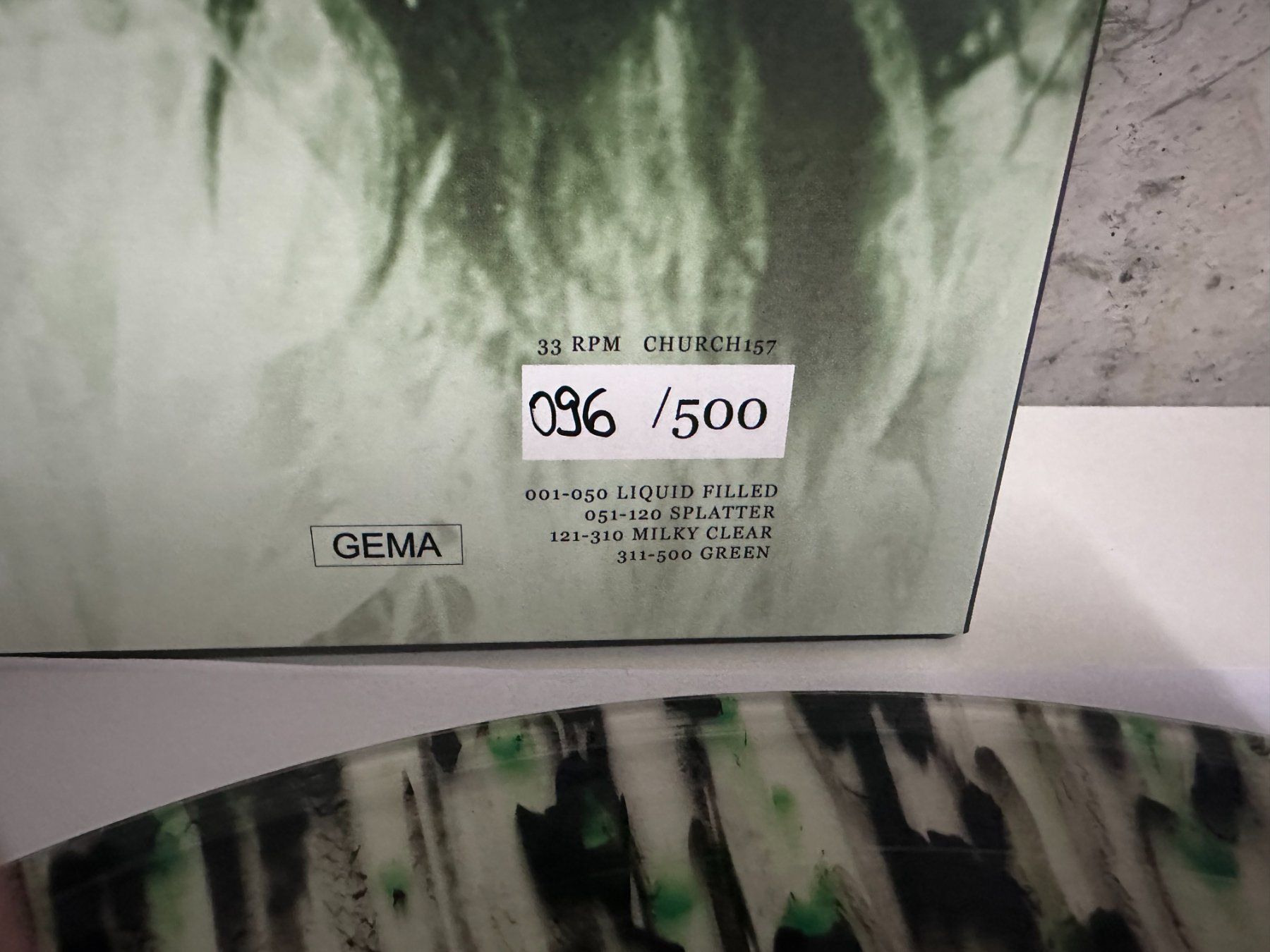 Vinyles: Type O Negative – Dead Again Splatter Vinyl Ltd. 70 – D'occasion à Visp par peace_75 1