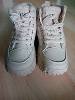 Damen Schnürschuhe GD gefüttert weiss neuwertiger Zustand