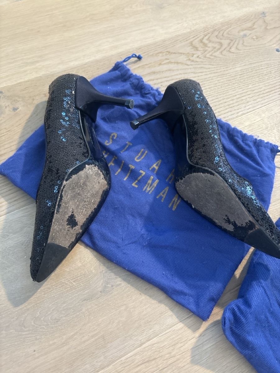 Stuart Weitzman Borse da donna: Stuart Weitzman Pumps und Clutch – Nuovo (secondo la descrizione) da Oetwil am See venduto da Aldox108 2