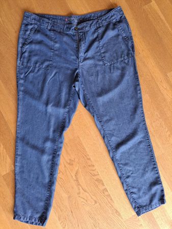Hose in Jeansoptik Gr.  (aus dünnem Stoff)