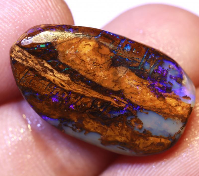 Pietre preziose: Australischer Koroit Roh Opal 12.00Cts. – Nuovo (secondo la descrizione) da Bern venduto da Grindelwaldaus 1