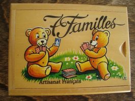 Boîte pour jeu des 7 familles
