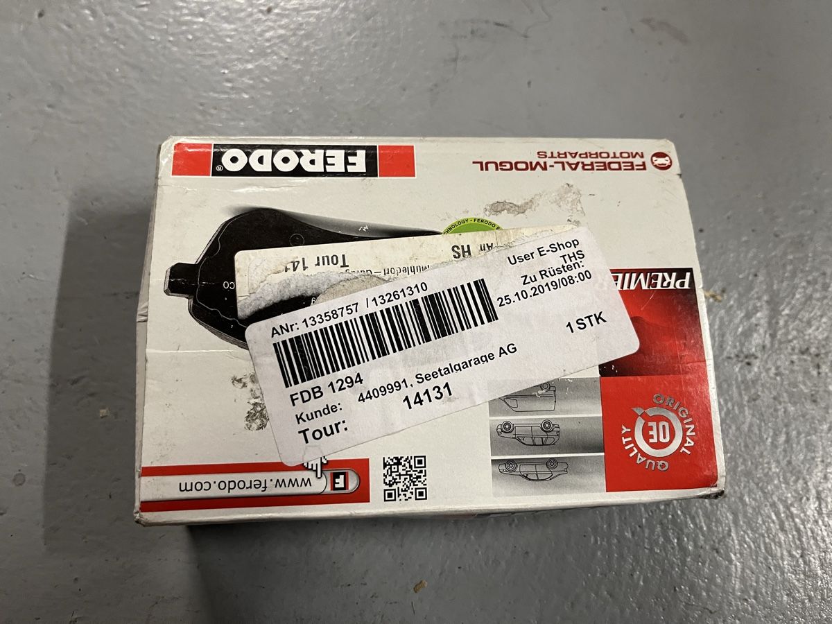 Bosch Tutti pezzi di ricambio auto: Bremsbeläge FDB1294 von FERODO – Nuovo (secondo la descrizione) da Mühlethal venduto da 1030karin 1