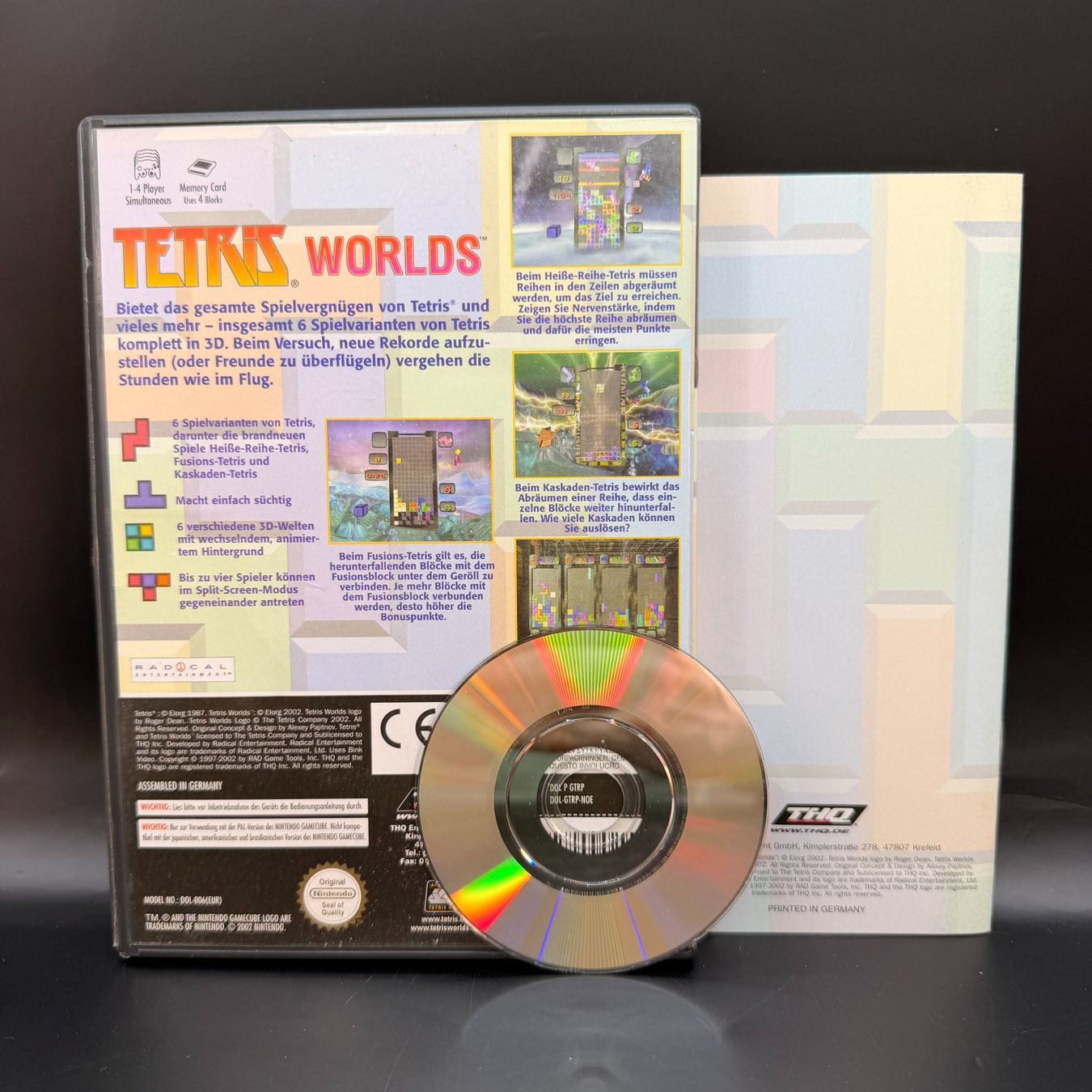 Nintendo Giochi: Tetris Worlds Gamecube – Usato da Düdingen venduto da Nerdworld 1
