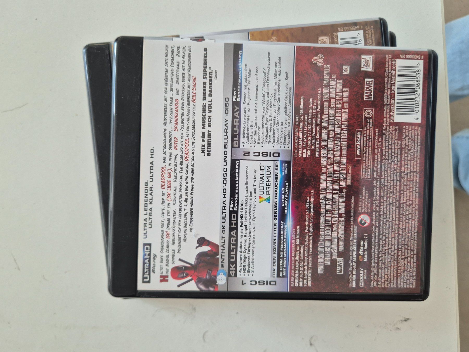 Alle DVDs: 4k uhd blurays – Gebraucht aus Pratval von jonwayne 1