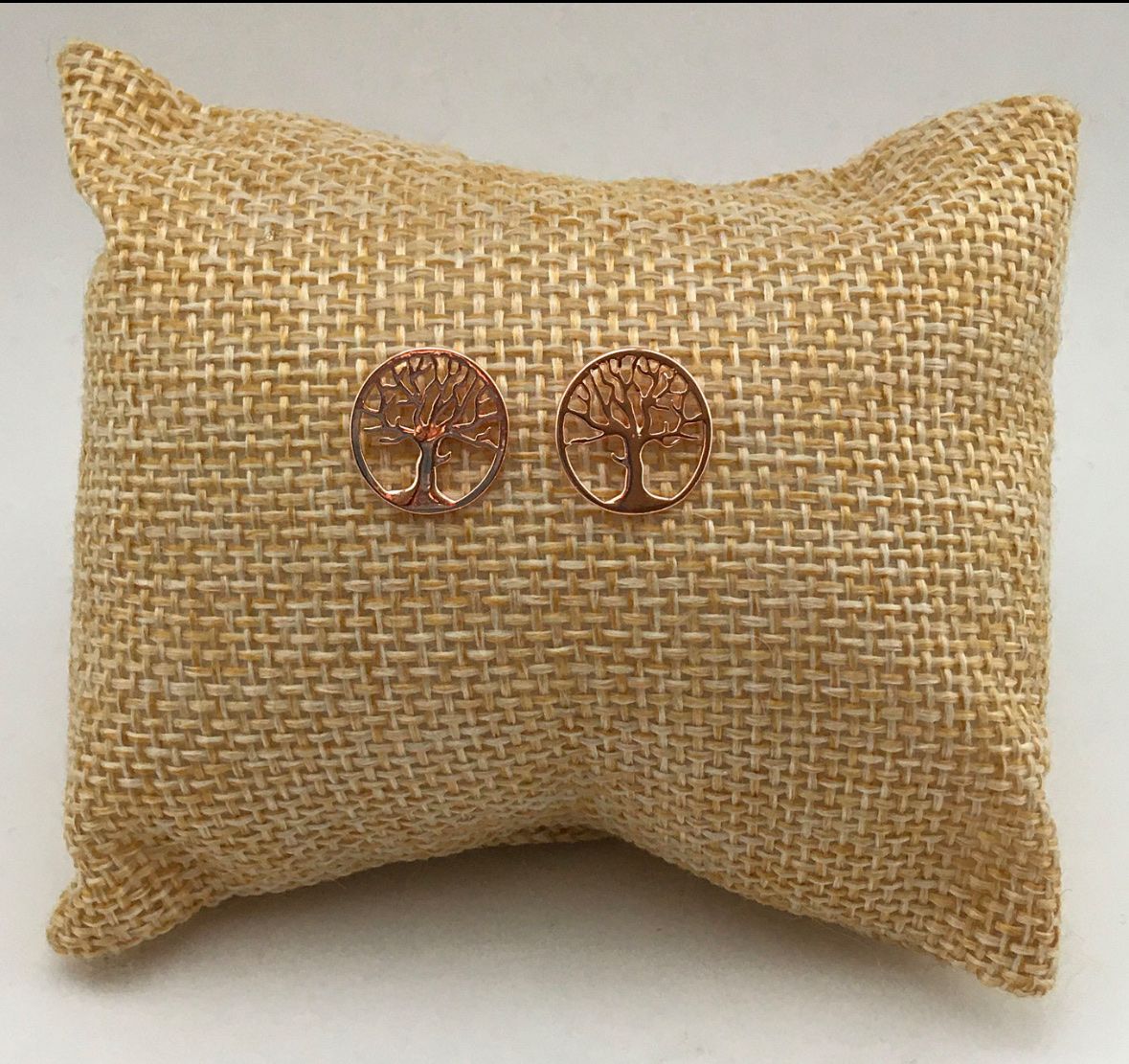 Orecchini pendenti & Orecchini a lobo: Ohrstecker Lebensbaum Silber 925 roségold – Nuovo e nell'imballaggio originale da Erlinsbach venduto da moseco