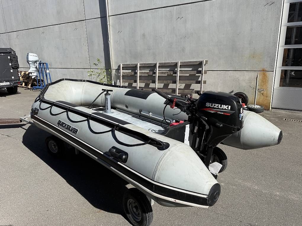 Quicksilver Barche: Quicksilver 420 HD,  Suzuki 8 PS – Usato da Ruswil venduto da Boatyard 3