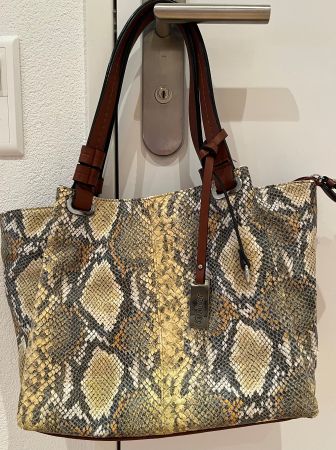 Gabor, Tasche in Schlangenlederoptik