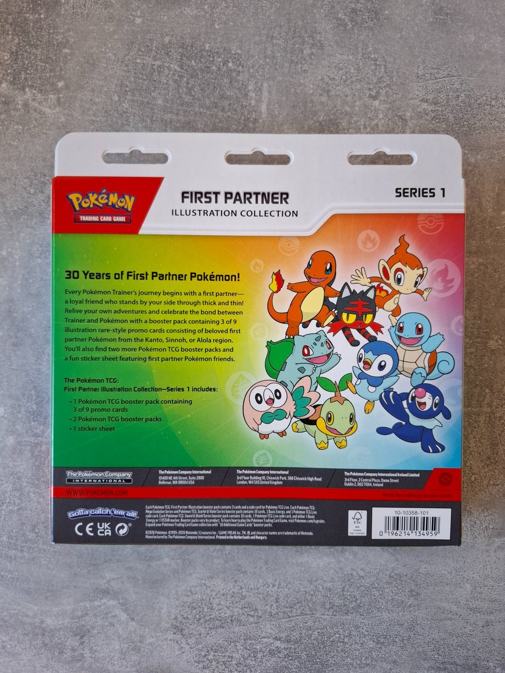 Pokémon Sammelbilder & Trading cards: First Partner Illustration Collection Series 1 - EN – Neu und originalverpackt aus Winterthur von andrekeller95 1