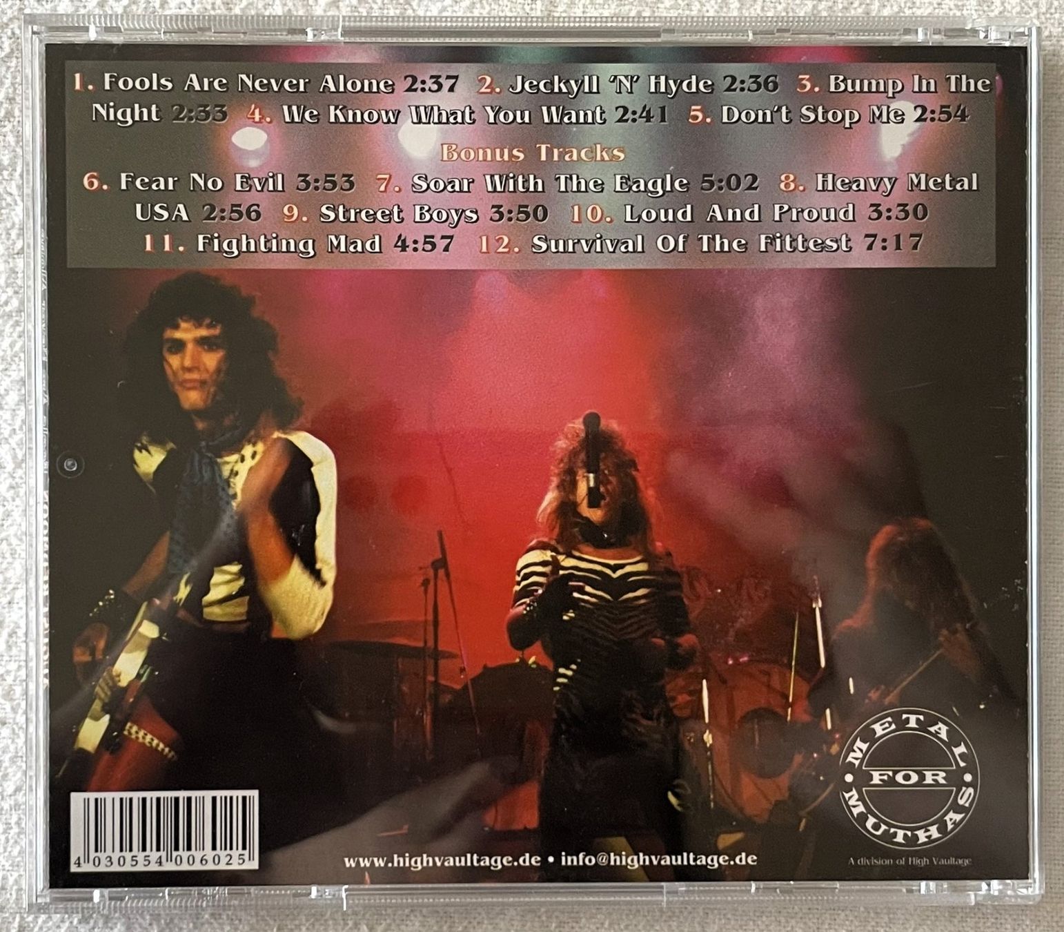 CDs: August Redmoon – Fools Are Never Alone - CD - 2003 – Neu (gemäss Beschreibung) aus Uster von Zardodel 1