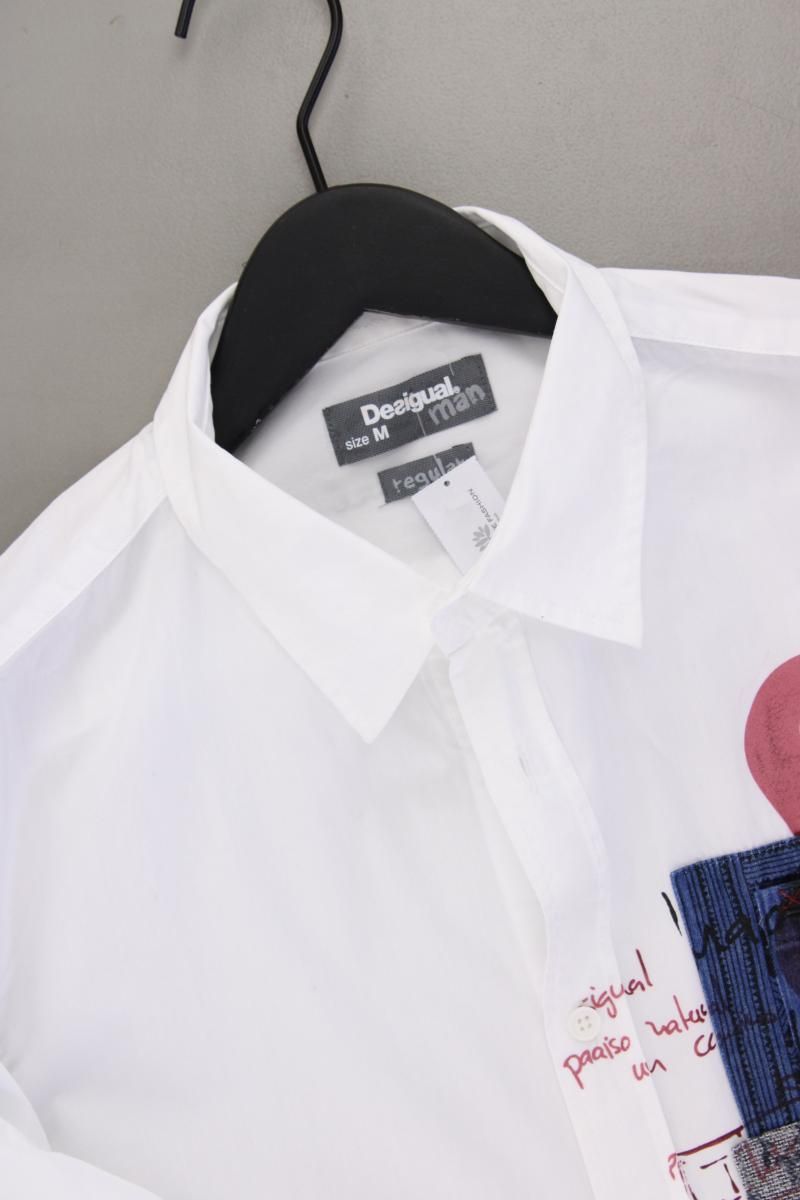 Chemises: Desigual Langarmhemd Gr. M weiß – D'occasion à Neustadt an der Waldnaab par SecondLifeFashion 1