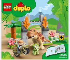 LEGO 10939 Ausbruch des T. Rex und Triceratops
