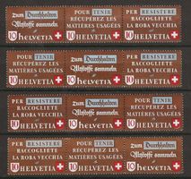 1942 : Serie Nr. Z35a - Z35d, postfrisch ** KP 230.--