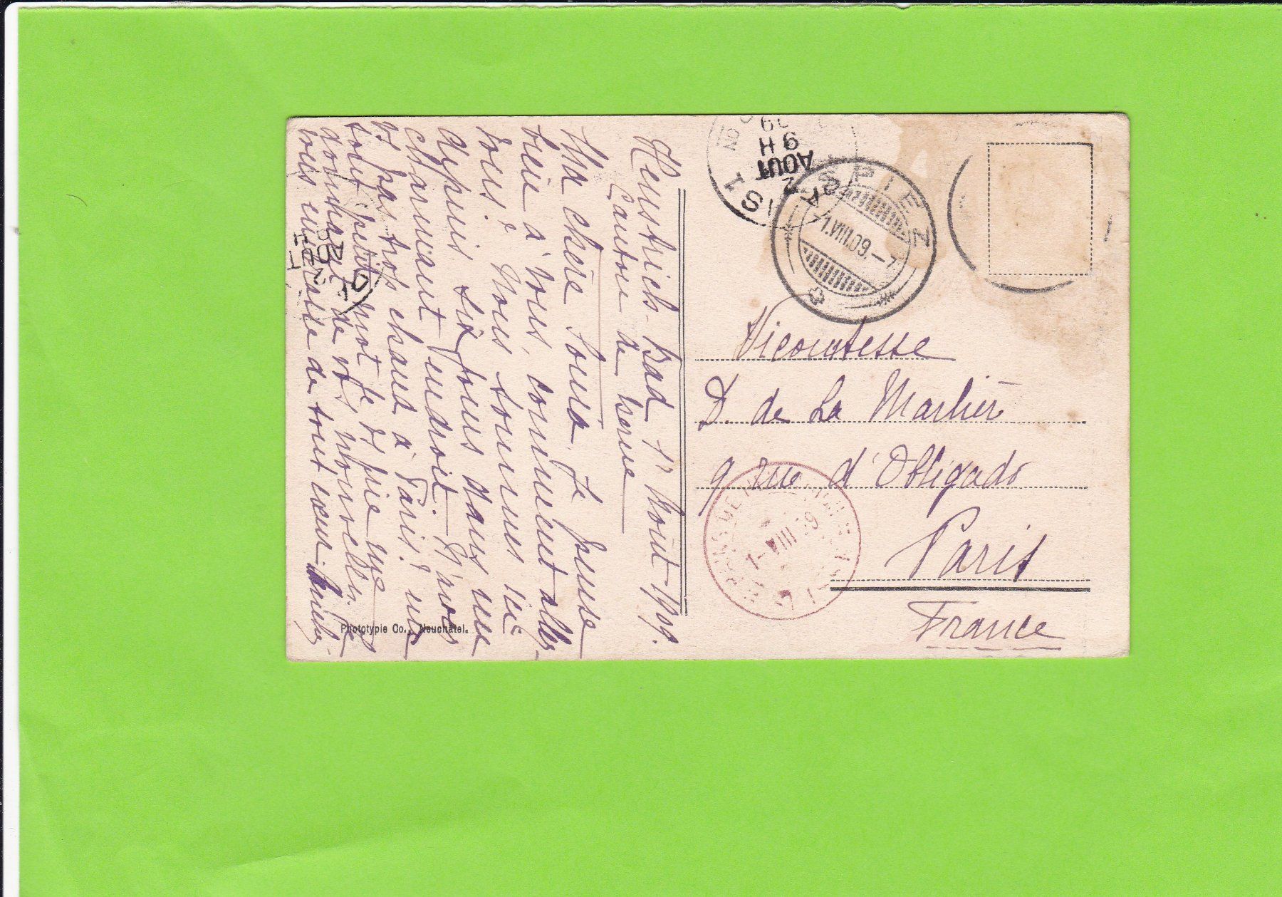 Cartes postales: Thun-das Schloss – D'occasion à St. Peterzell par neckertal 1