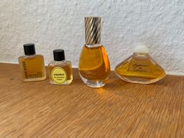 4 Parfum Miniaturen Lancaster Capucci Tendance Vintage