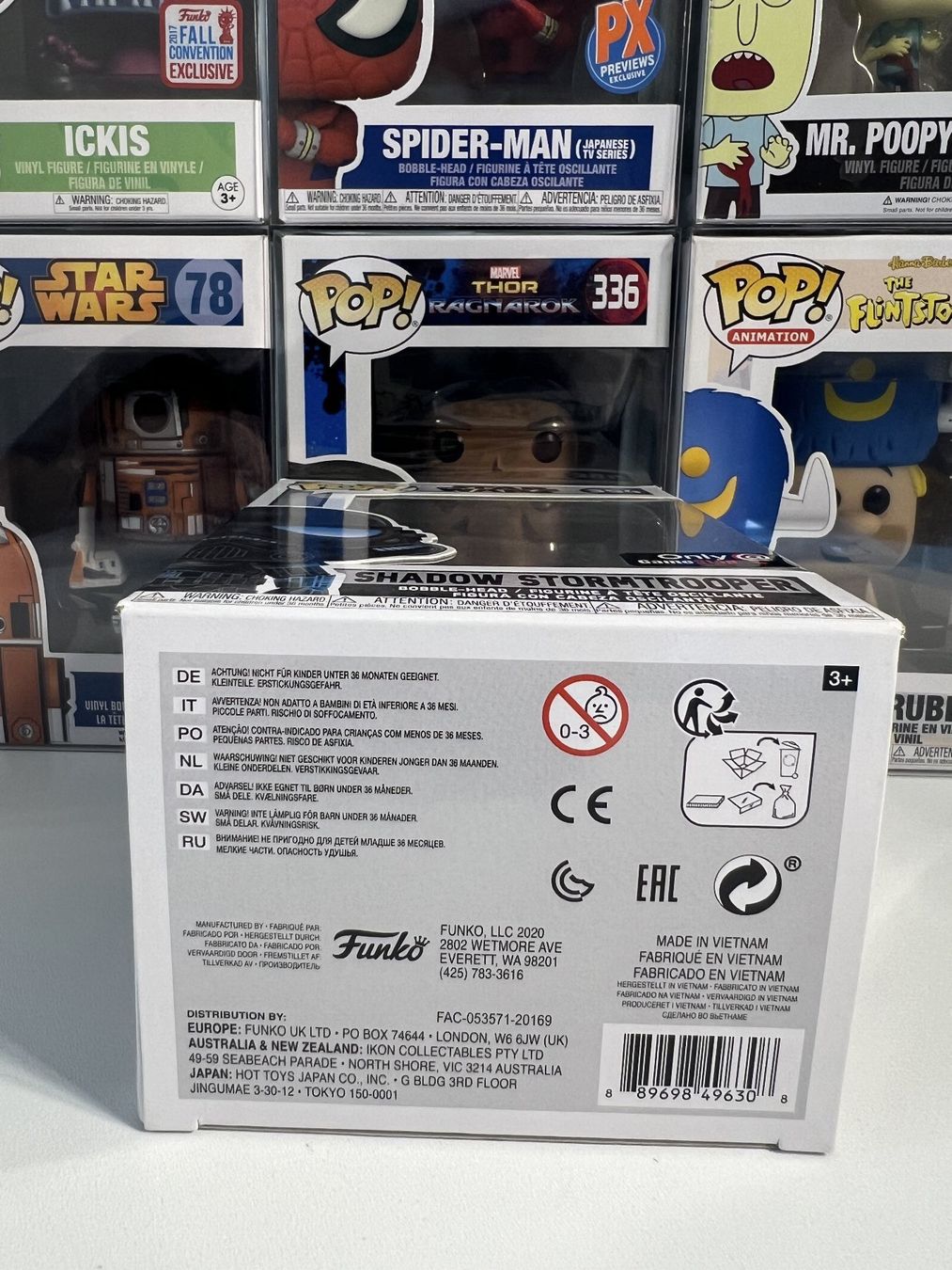 Funko Statuette: Funko POP! Star Wars The Force Unleashed Shadow Stormtrooper – Nuovo e nell'imballaggio originale da Le Mouret venduto da perfectbijou 5