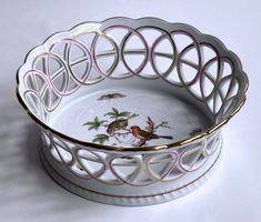 HEREND*ROTHSCHILD*HANDPAINTED*SCHALE*7404 RO*****