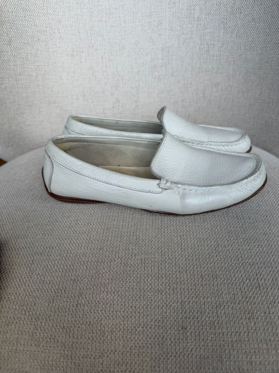 Scarpe da donna: Mokassins Leder Weiss Gr36 – Usato da Basel venduto da Ksjusha 1