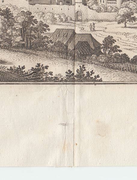 Stiche: AVENCHES, WIFFLISBURG, KUPFERSTICH 1654 – Antik aus Grüningen von Kartensammler 3