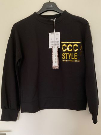 Luisa Rossi Pullover Sweatshirt Gr XS schwarz NEU NP 200