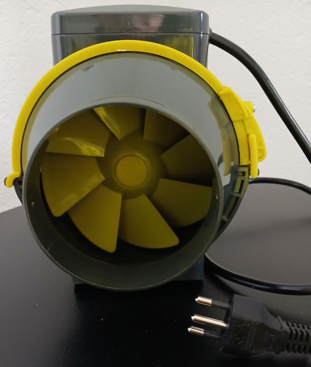 FanGoFast Ventilatore A Clip Oscillante Per Grow Box – 10 Velocità, Motore EC Silenzioso, Morsetto Regolabile Per Tenda Da Coltivazione