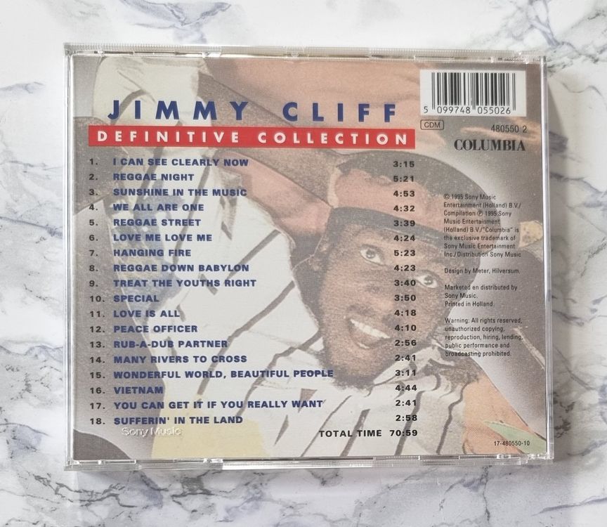 Cd Jimmy Cliff Definitive Collection 1995 Cd Vg Kaufen Auf Ricardo
