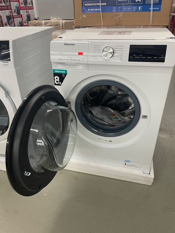 Hisense WFQA 8014 EVJM *A* Waschmaschine 8 kg - 1400 U | Kaufen auf Ricardo