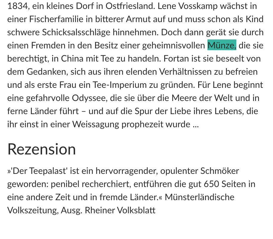 Bücher: Der Teepalast – Gebraucht aus Frauenfeld von SCHATZtruhe_369 1