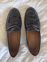 Mocassins noirs effet croco Flattered taille 41  état !