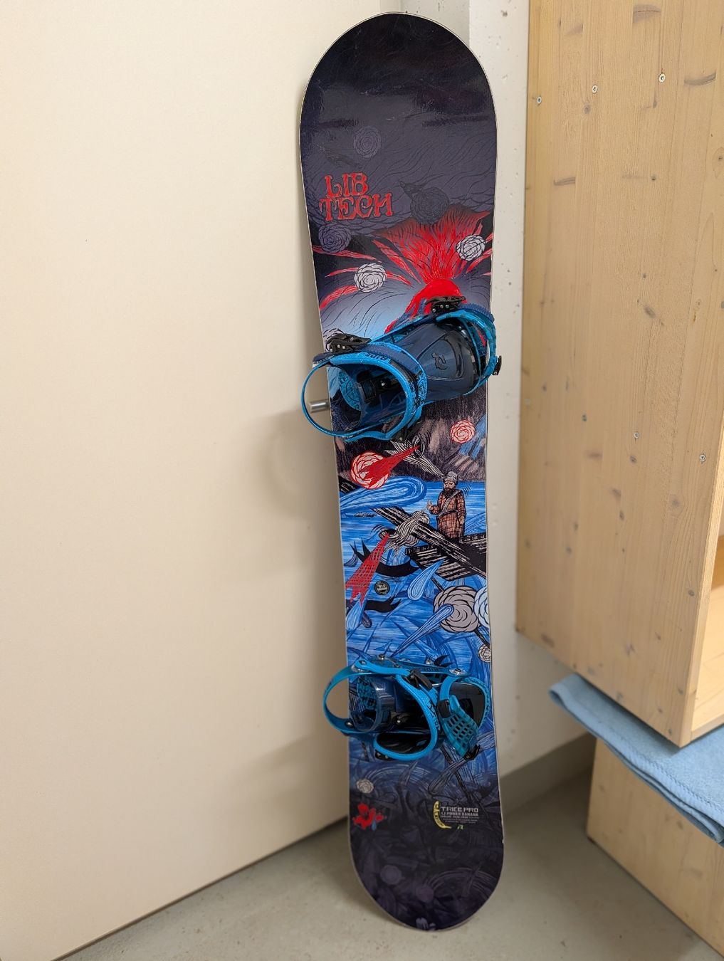Lib Tech Board: Lib Tech T.Rice Pro Snowboard 161.5 mit Ride Bindung – Usato da Rickenbach SZ venduto da Raphaela11111 1