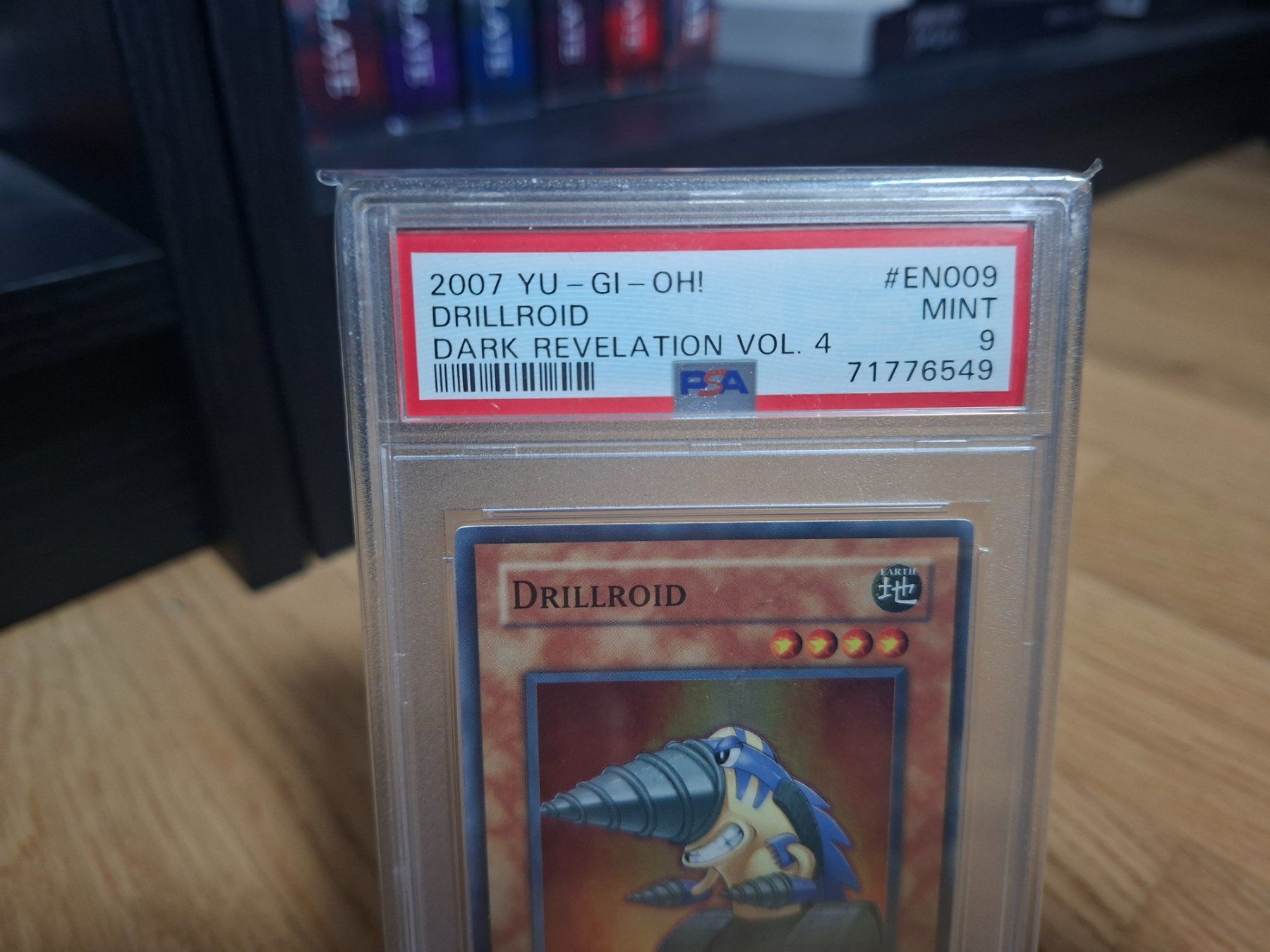 Yugioh Carte collezionabili: Yu-Gi-Oh! Drillroid (2007) / DR04-EN009 / PSA 9 – Nuovo e nell'imballaggio originale da Baar venduto da RDNA 2