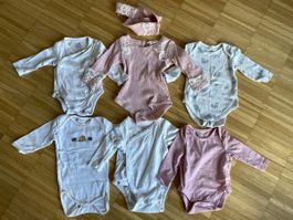 Baby Bodysuits Long Sleeve 7 Pieces Size 62