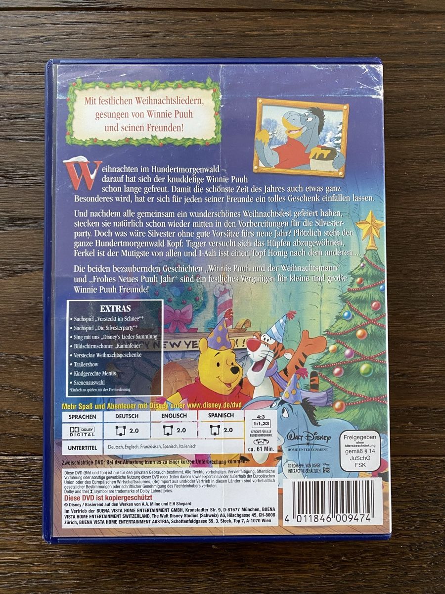 Tutti i DVDs: DVD Winnie Puuh – Usato da Pfäffikon ZH venduto da aveo14 1