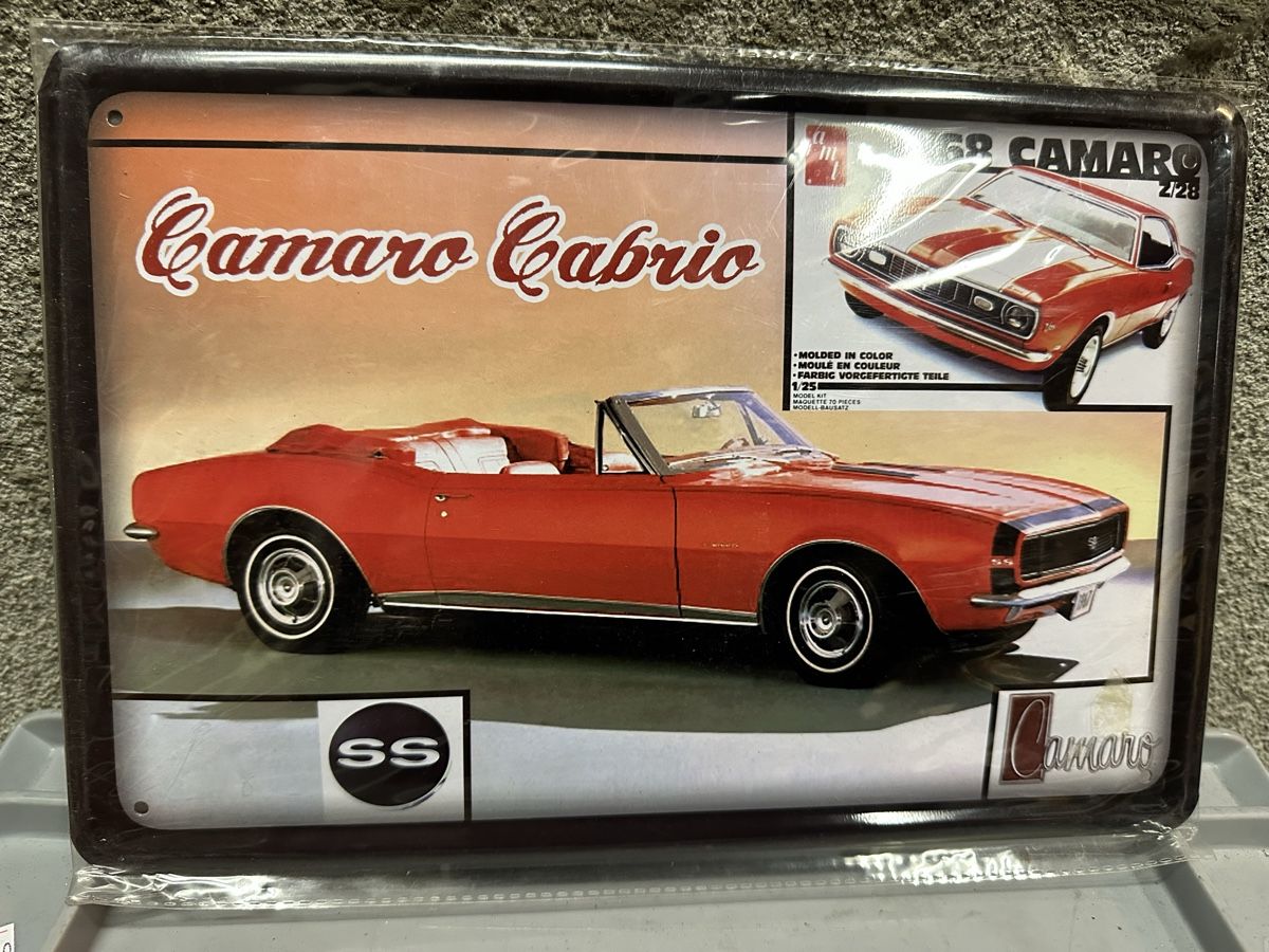 Schilder: Chevrolet gm Camaro Oldtimer Classic  – Neu (gemäss Beschreibung) aus Reinach AG von rares75