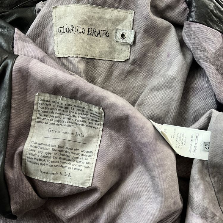 Giorgio Brato Jacken: GIORGIO BRATO Leather Jacket – Neu (gemäss Beschreibung) aus Freienbach von Avviivva_Com2023 5