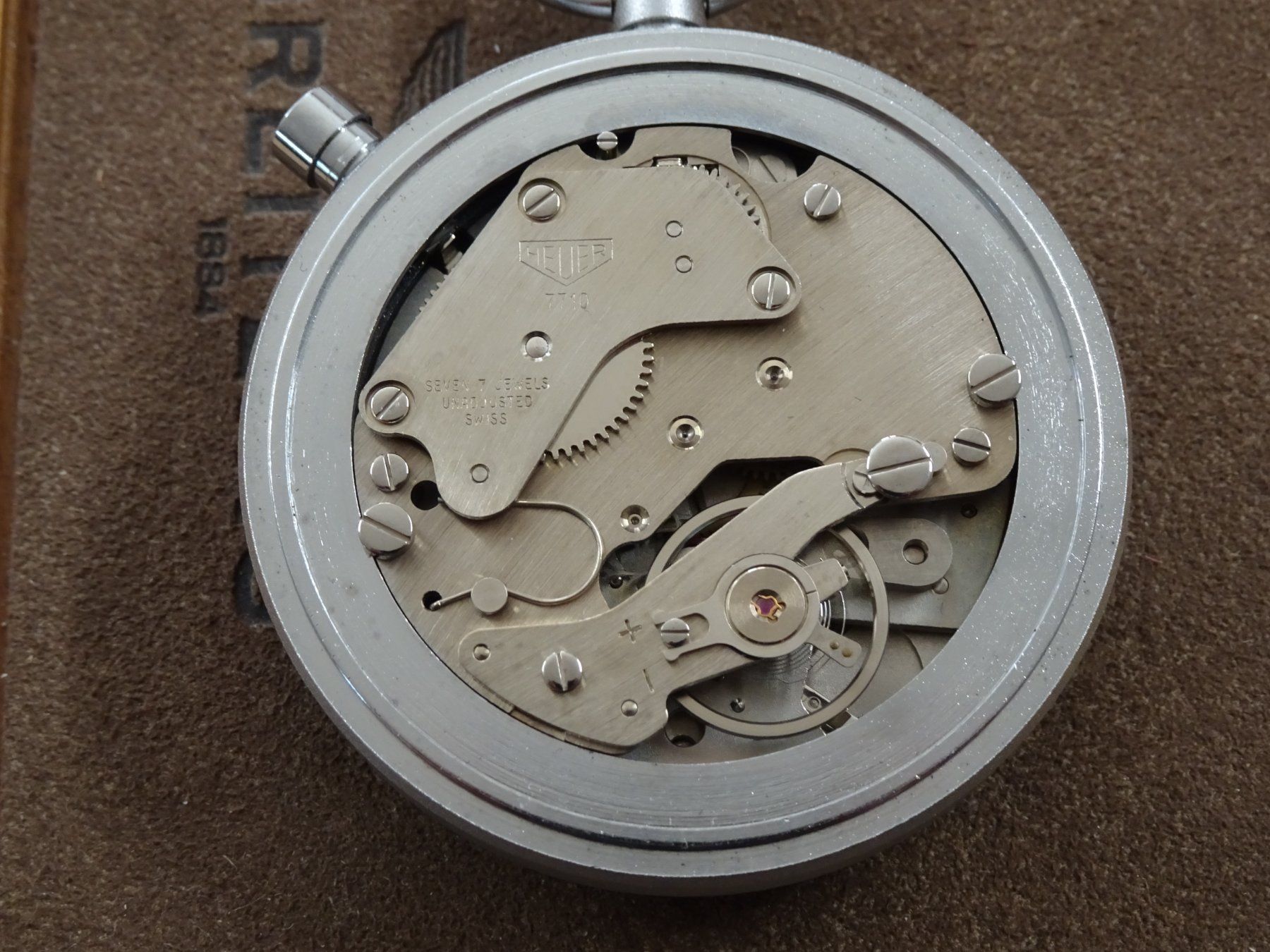 Tag Heuer Orologi: Heuer Stoppuhr Bât. 379 – Usato da Winterthur venduto da Sintoras01 4