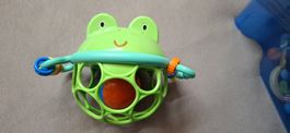 👶🏻Oball Rassel Frosch, Greifling für Babys 🐸