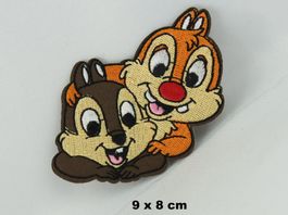 Neuer - Disney  CHIP & CHAP - Aufnäher - Aufbügler - 9x8cm