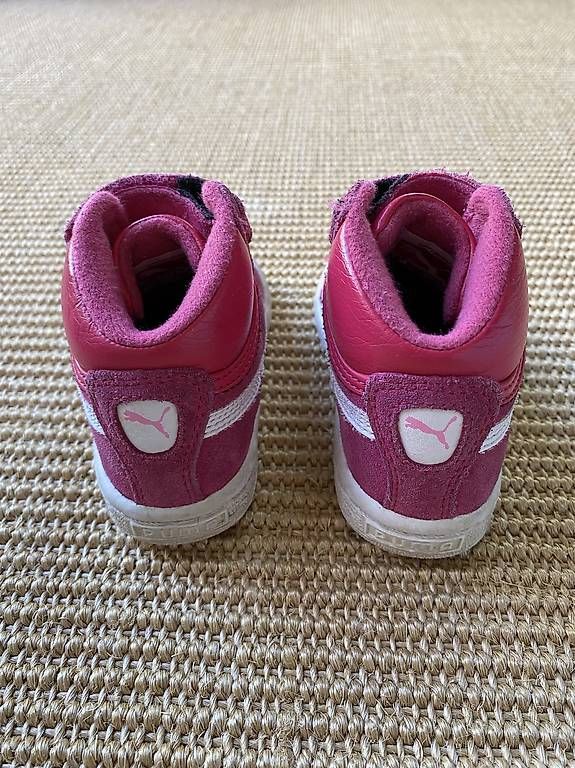 Puma Scarpe per ragazzi: Puma Turnschuhe Wildleder pink Gr. 21 – Usato da Zürich venduto da coraruoss 2