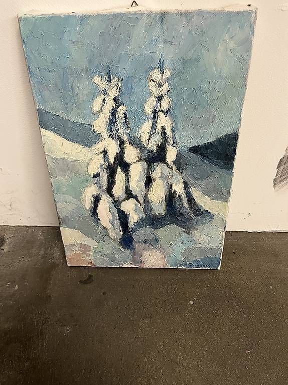 Dipinti: Winterbild – Usato da Bern venduto da daskannweg